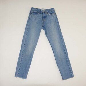 Levi's Light Blue Ankle Crop Jeans